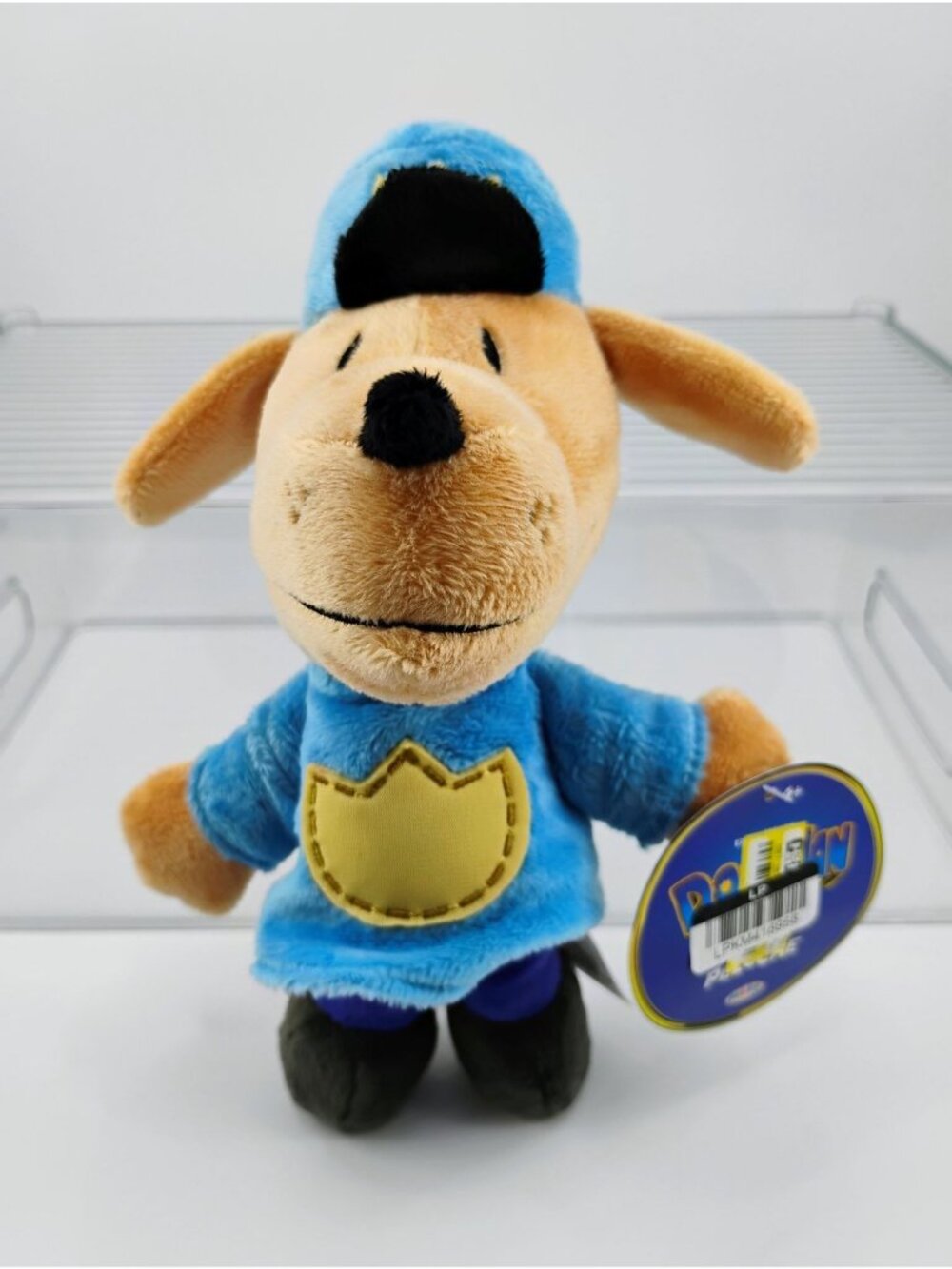 Dog Man Jakks Pacific Plush Toy 7" Police Shirt Outfit Collectible